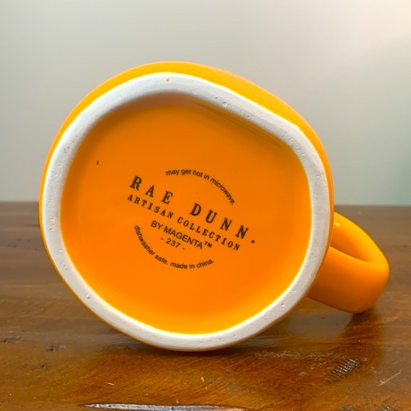 Rae Dunn “Hello Summer” Golden Orange Mug - Picture 6 of 8
